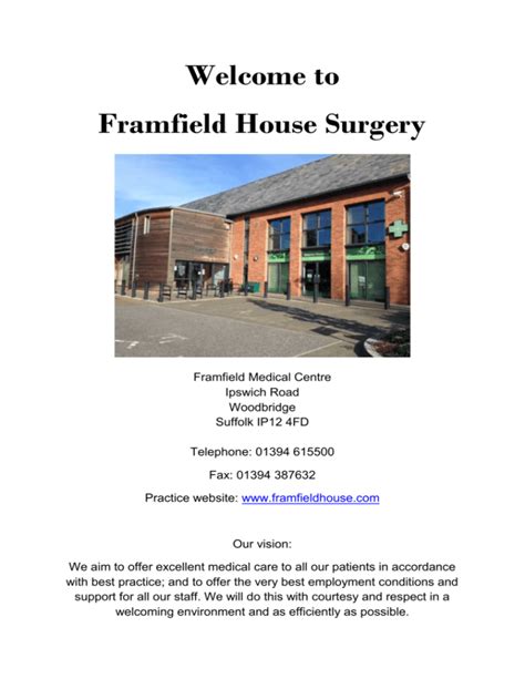 Dr R Verrill - Framfield House Surgery